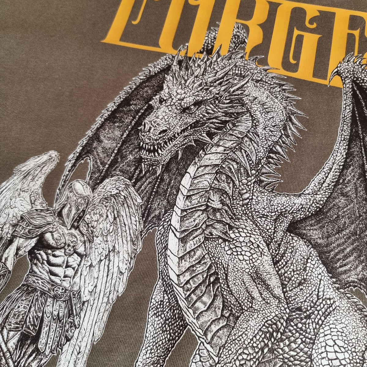 FORGED BY FIRE SHADOW OLIVE OVERSIZE T-SHIRT