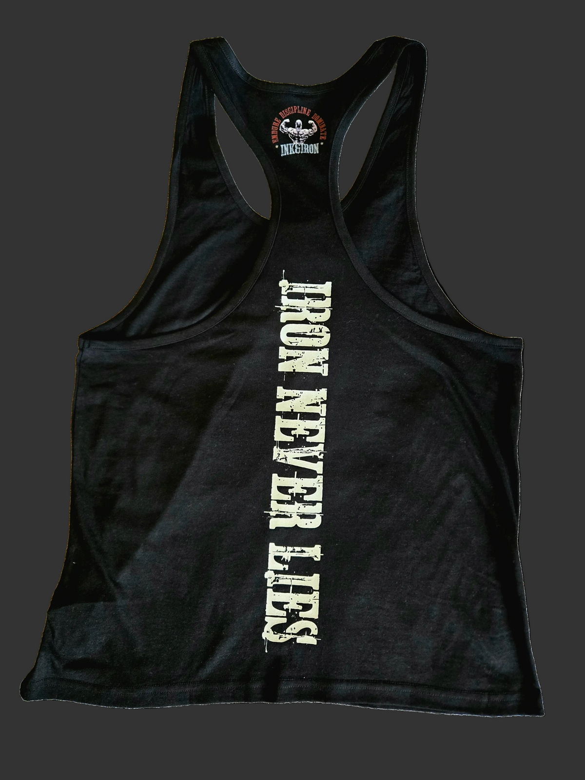 DISCIPLINE MUSCLE VEST - IRON NEVER LIES