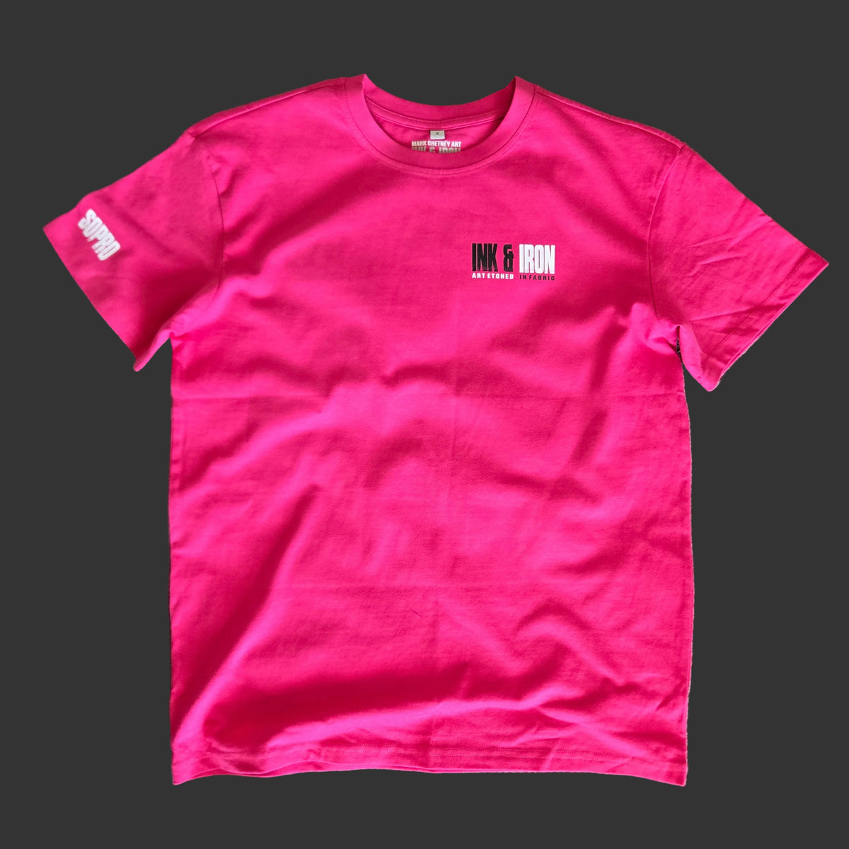 SOPRO OVERSIZE ELECTRIC PINK T-SHIRT