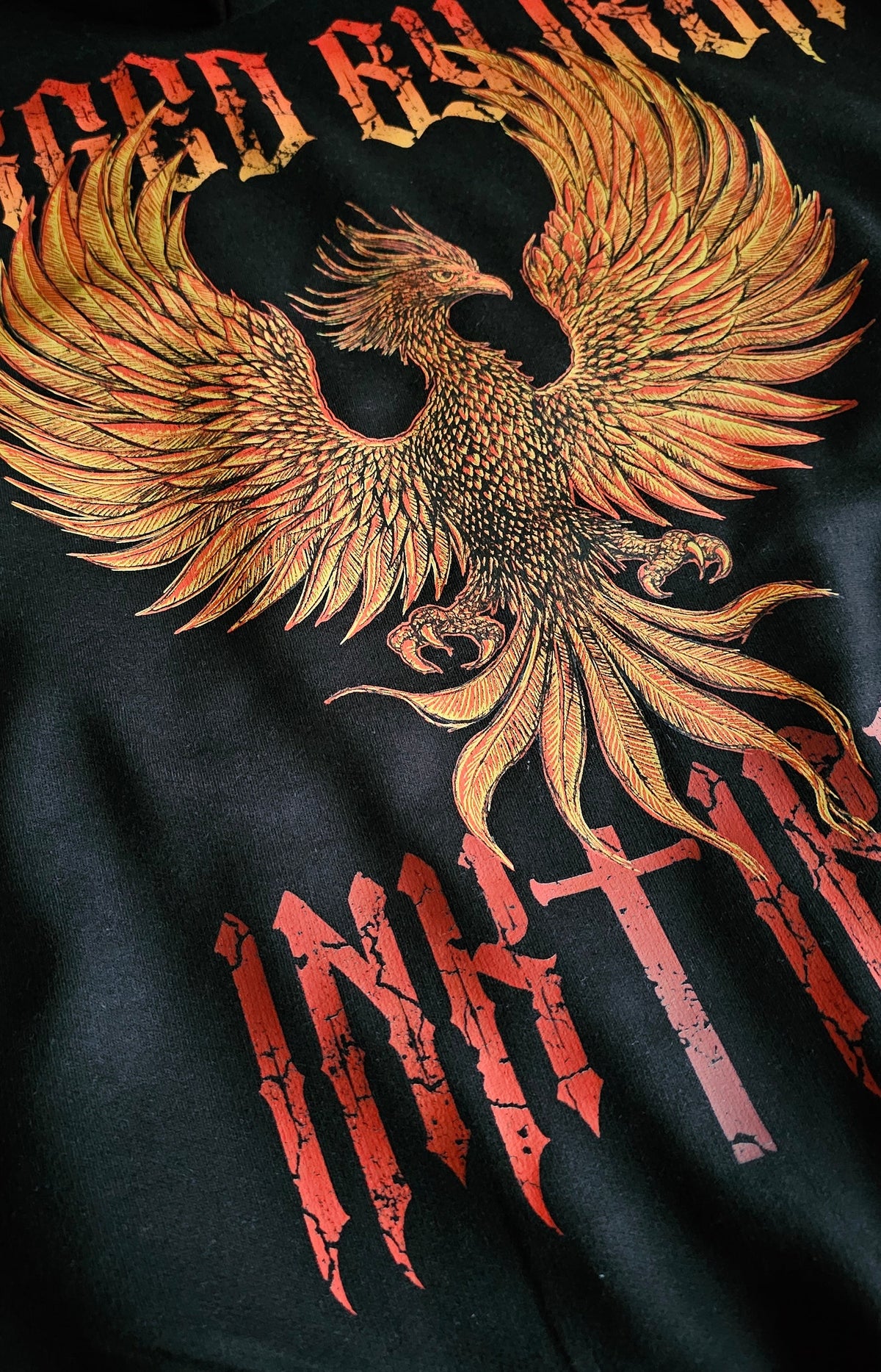 PHOENIX OVERSIZE TEE - FORGED BY PAIN