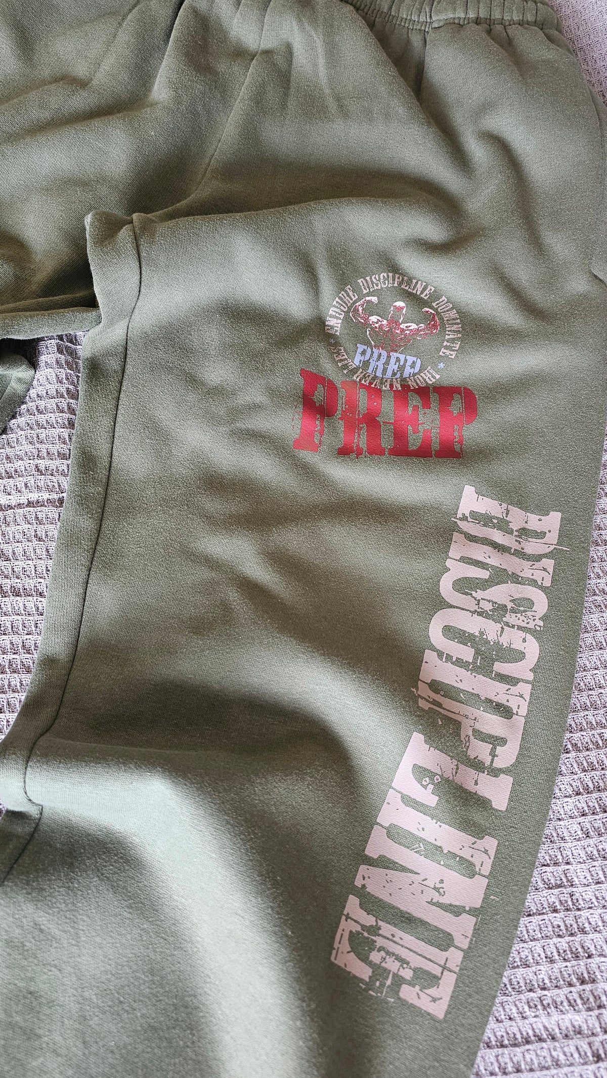 IRON NEVER LIES- PREP HEAVY JOGGER