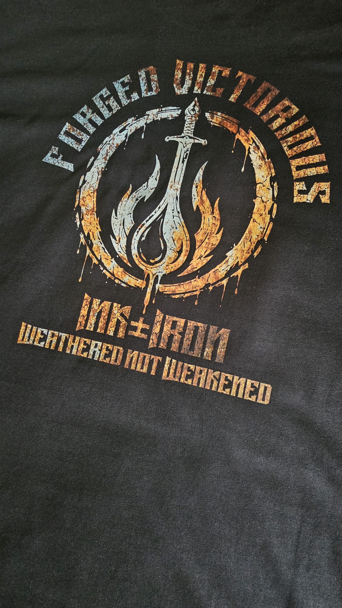 ENDURING MARK OVERSIZE T-SHIRT BLACK