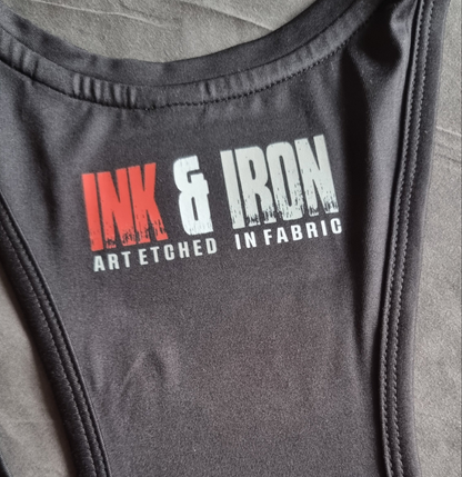 RELENTLESS MENS BLACK GYM VEST