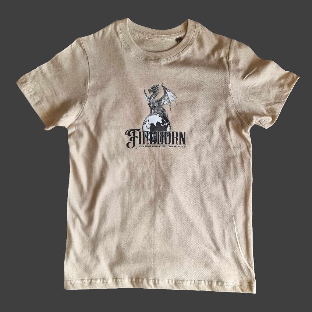 KIDS FORGED BY FIRE SAND T-SHIRT