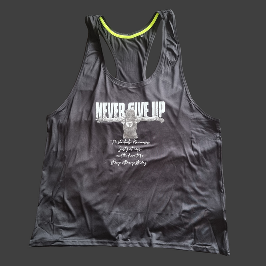 SOPRO MENS RACER VEST Never Give Up