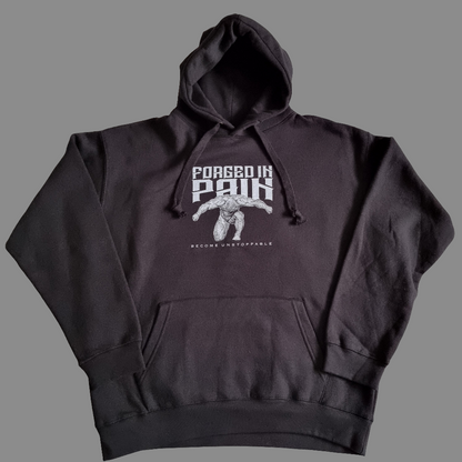 Midnight "FORGED IN PAIN" - Premium Hoodie