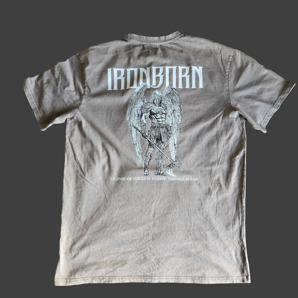 IRONBORN GRANITE ACIDWASH OVERSIZE T-SHIRT