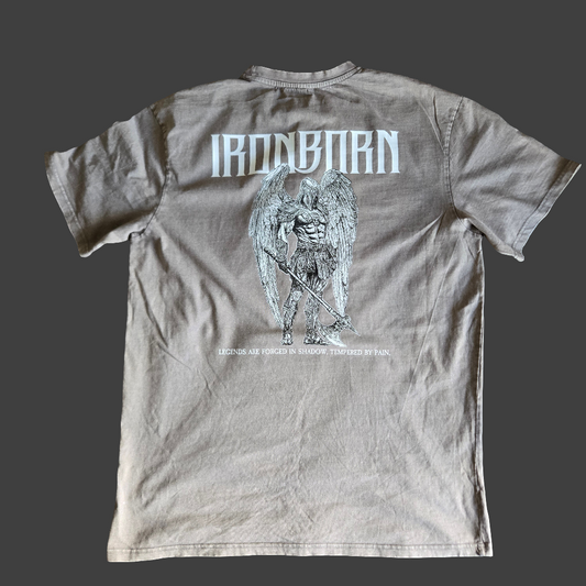 IRONBORN GRANITE ACIDWASH OVERSIZE T-SHIRT