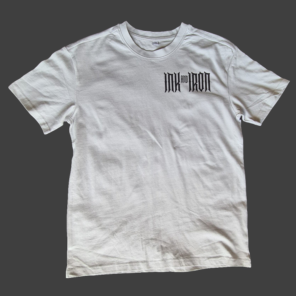INK & IRON FORGED OVERSIZE ASPHALT GREY T-SHIRT