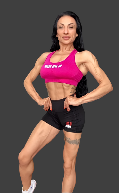SOPRO SEAMLESS MULTISPORT BRA - RASPBERRY
