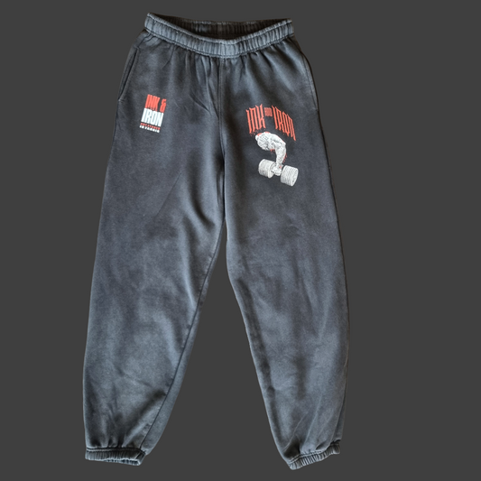 VINTAGE HEAVY JOGGER RELENTLESS - ASH BLACK