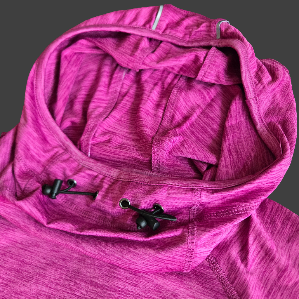 ASHES TO IRON - COWL NECK HOODIE - DEWBERRY