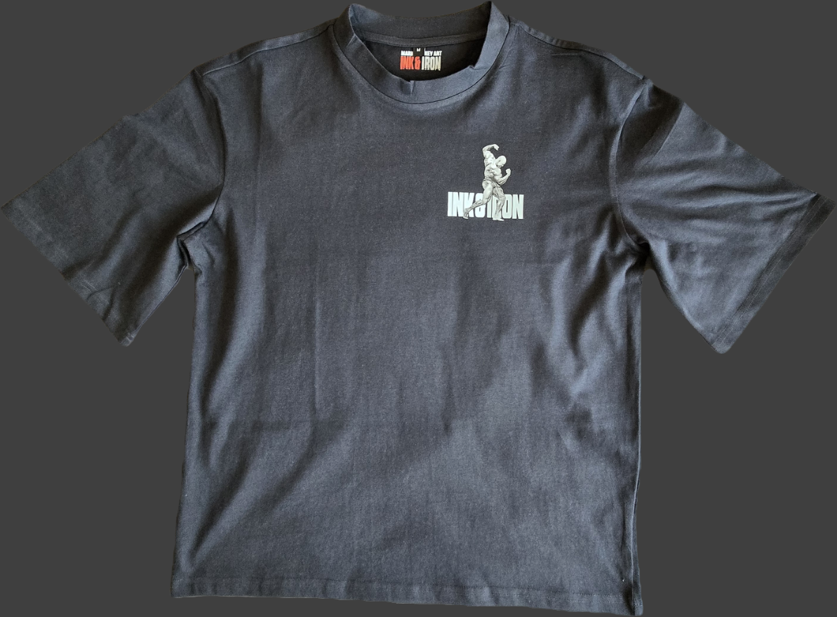 TITAN TEE - INK & IRON | BLACK