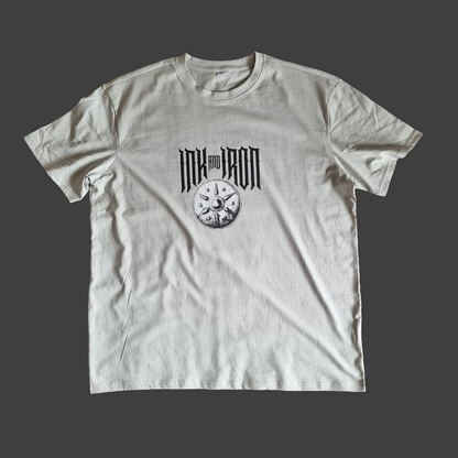 INK & IRON VANGUARD OVERSIZE ASPHALT GREY T-SHIRT