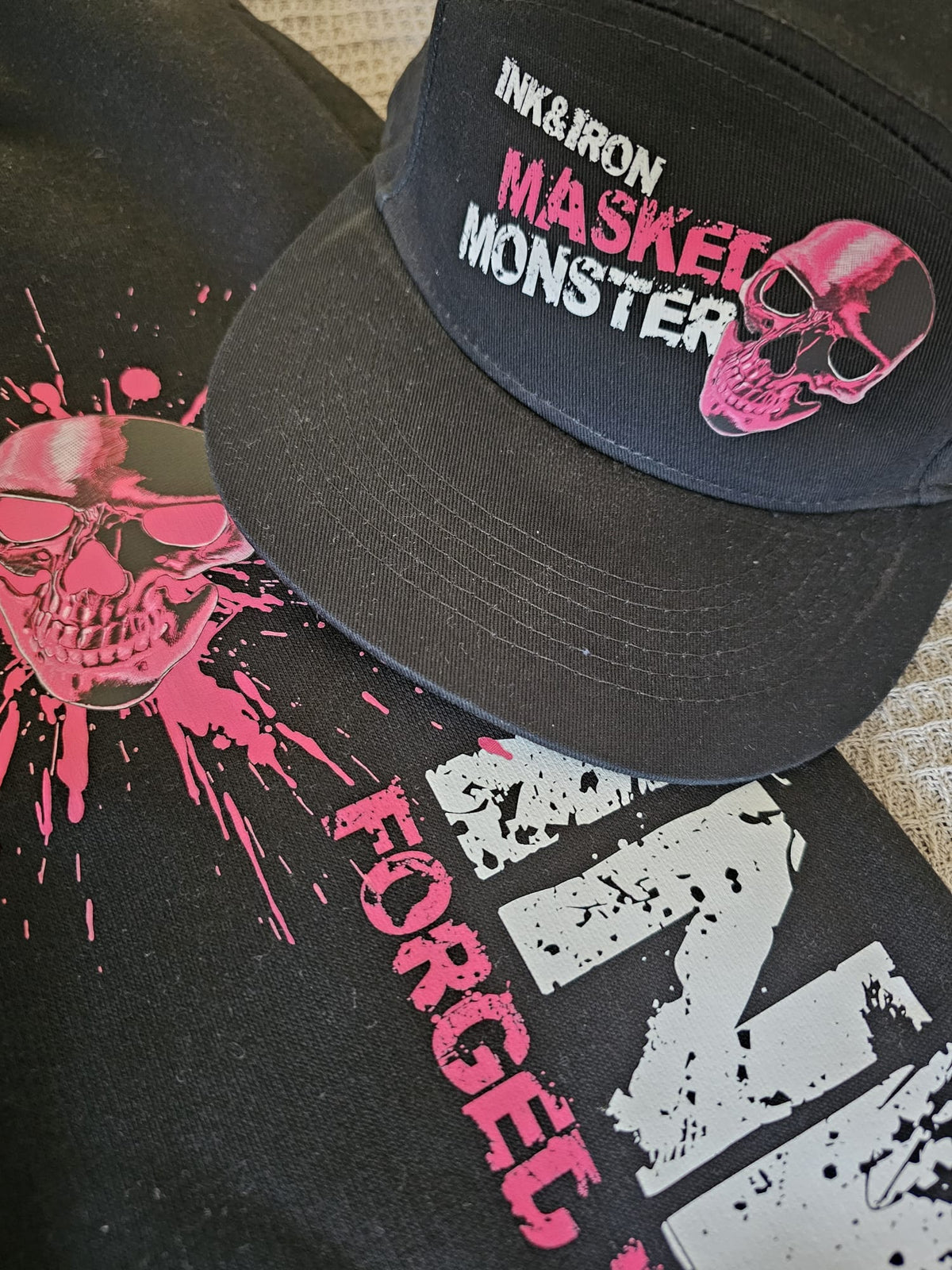 MASKED MONSTER x INK&IRON CAP