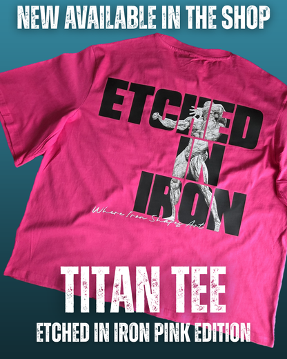 TITAN TEE - ELECTRIC PINK EDITION