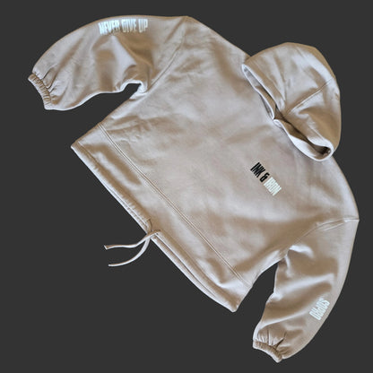 SOPRO CROP HEAVY HOODIE STONE or BLACK