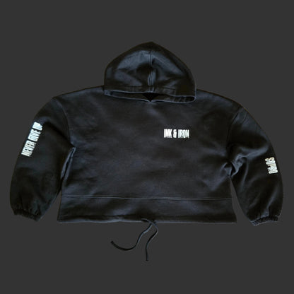 SOPRO CROP HEAVY HOODIE STONE or BLACK