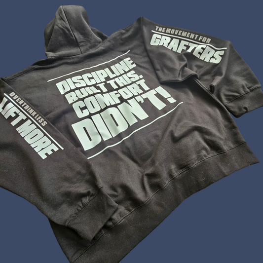 BXB Black Hoodie “Movement for Grafters”