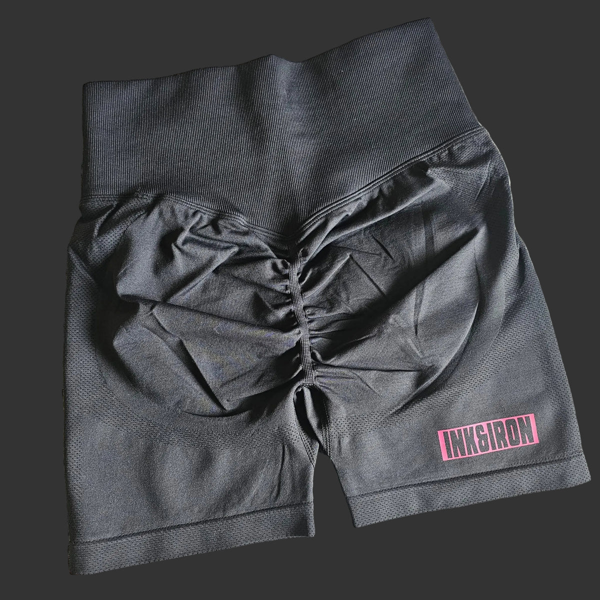 SCRUNCH PERFORMANCE SHORTS "FORGED NOT GIVEN"