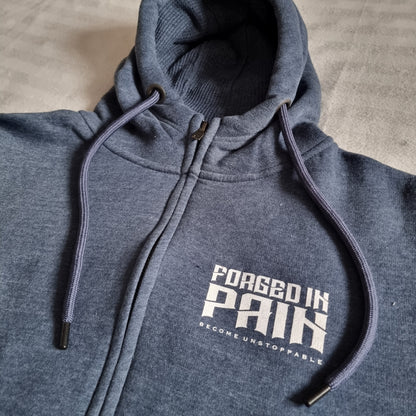 Twilight Ultimate Supersoft "FORGED IN PAIN" - Zip through Hoodie