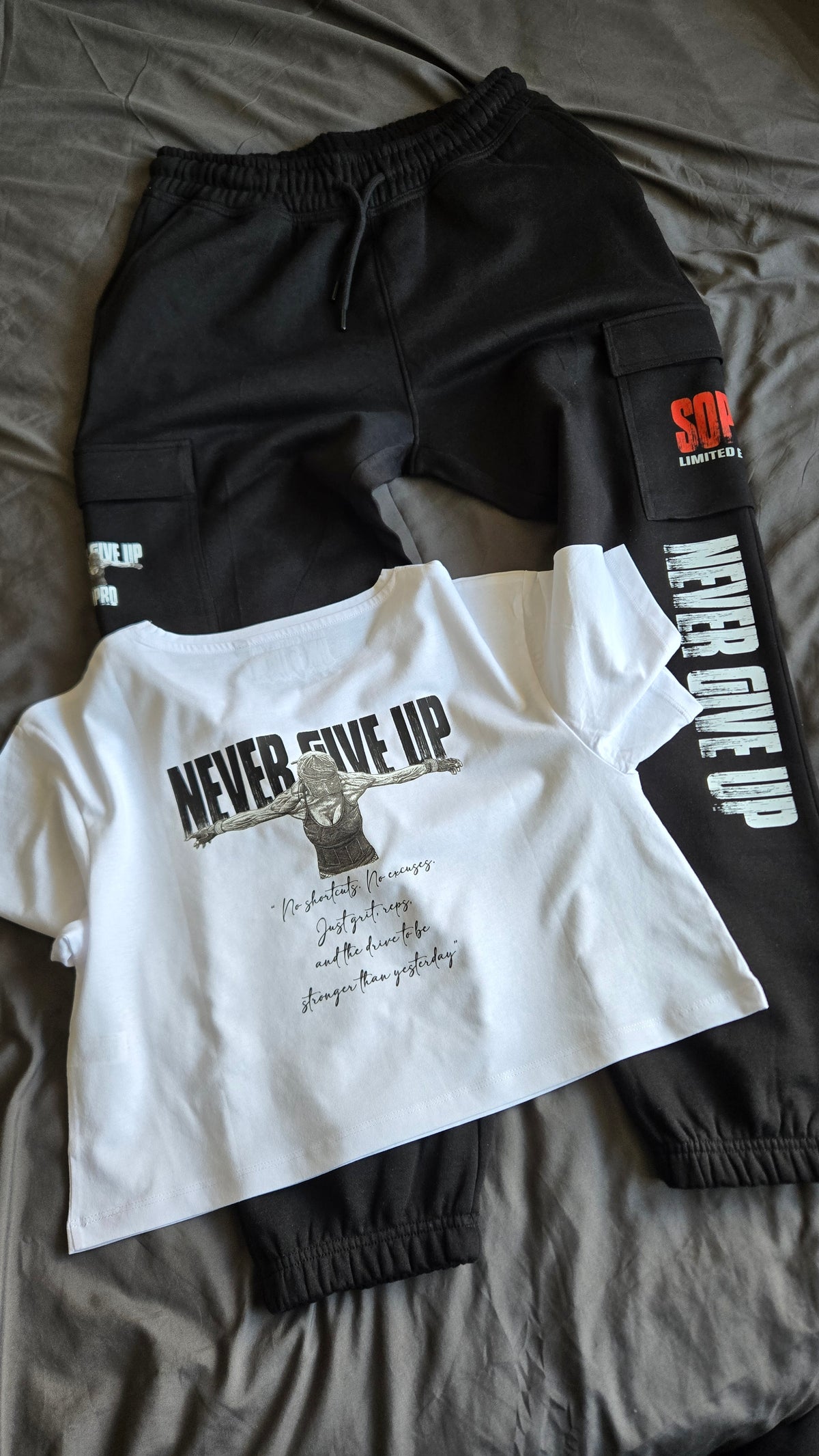 LTD EDITION SOPRO Oversize Tee & Cargo Jogger Bundle