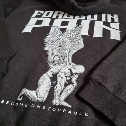 Midnight "FORGED IN PAIN" - Premium Hoodie