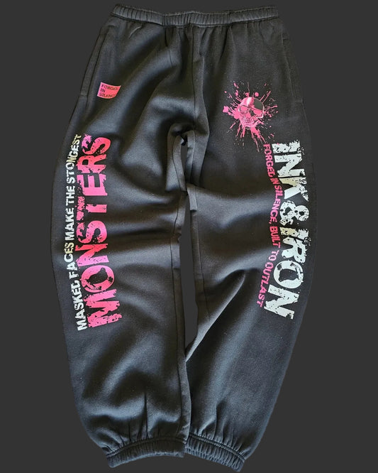 MONSTER OUTLAST HEAVY JOGGER - INK&IRON X MASKEDMONSTER