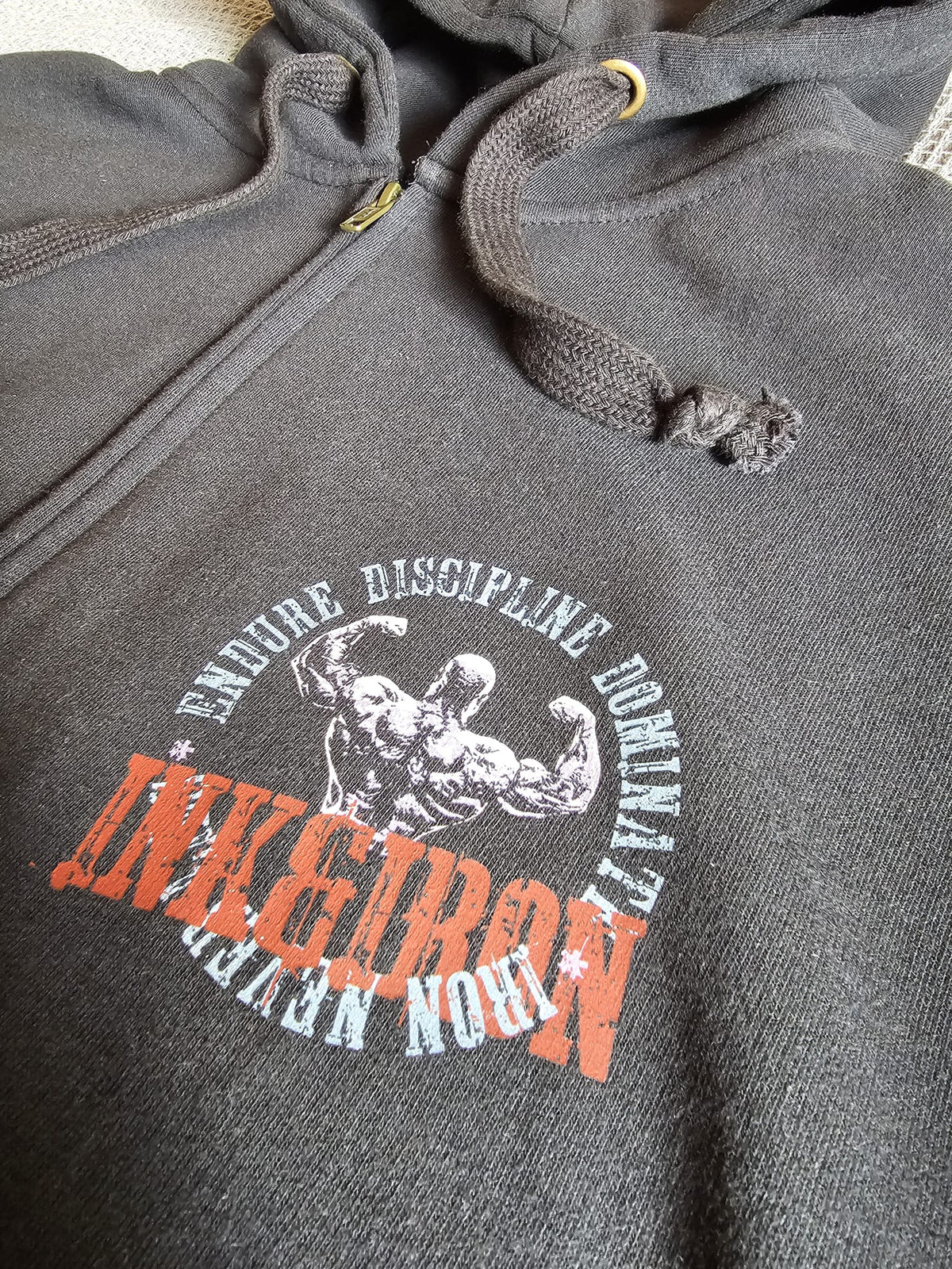 PREP ZIP HOODIE - ATLAS BLACK
