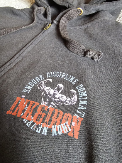 PREP ZIP HOODIE - ATLAS BLACK