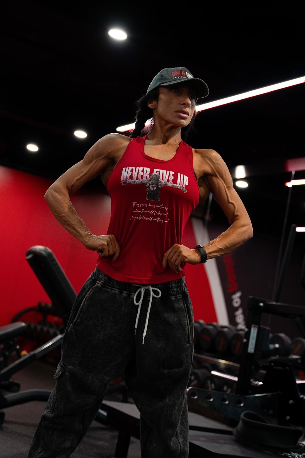 SOPRO PERFORMANCE VEST RED - Never Give Up
