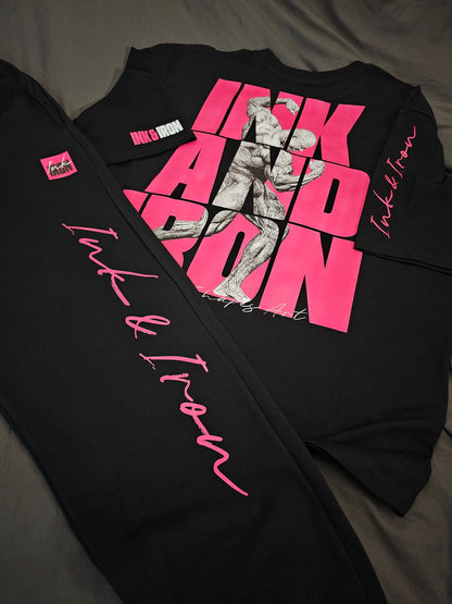 ELECTRIC PINK TITAN & JOGGER SET