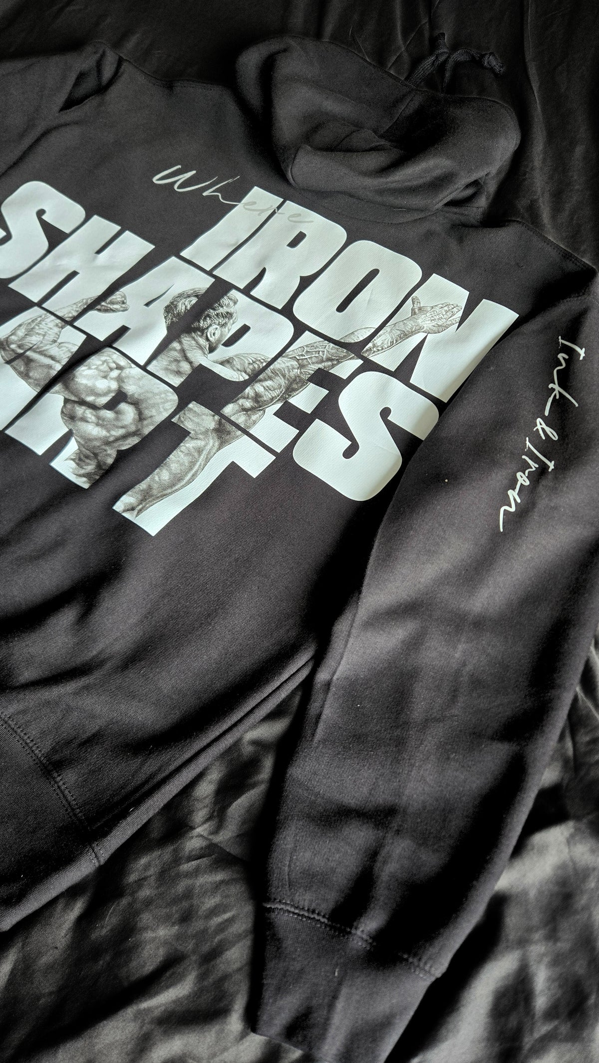 ATLAS ZIP HOODIE | WHERE IRON SHAPES ART