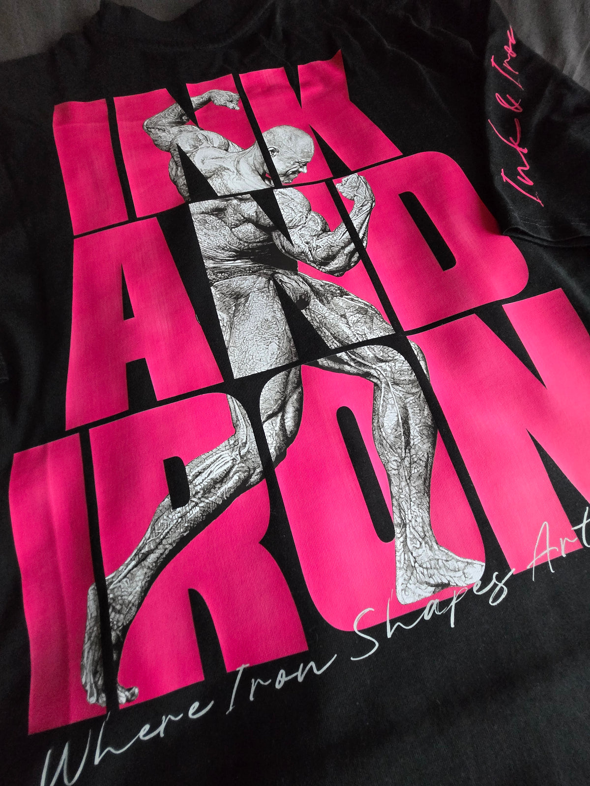 ELECTRIC PINK INK - TITAN TEE