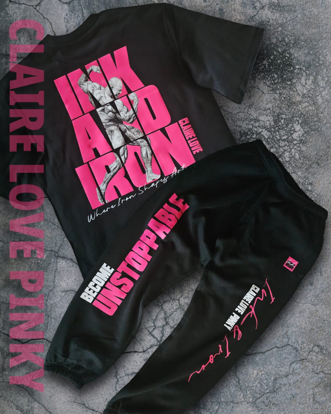 "PINKY" TEE & JOGGERS