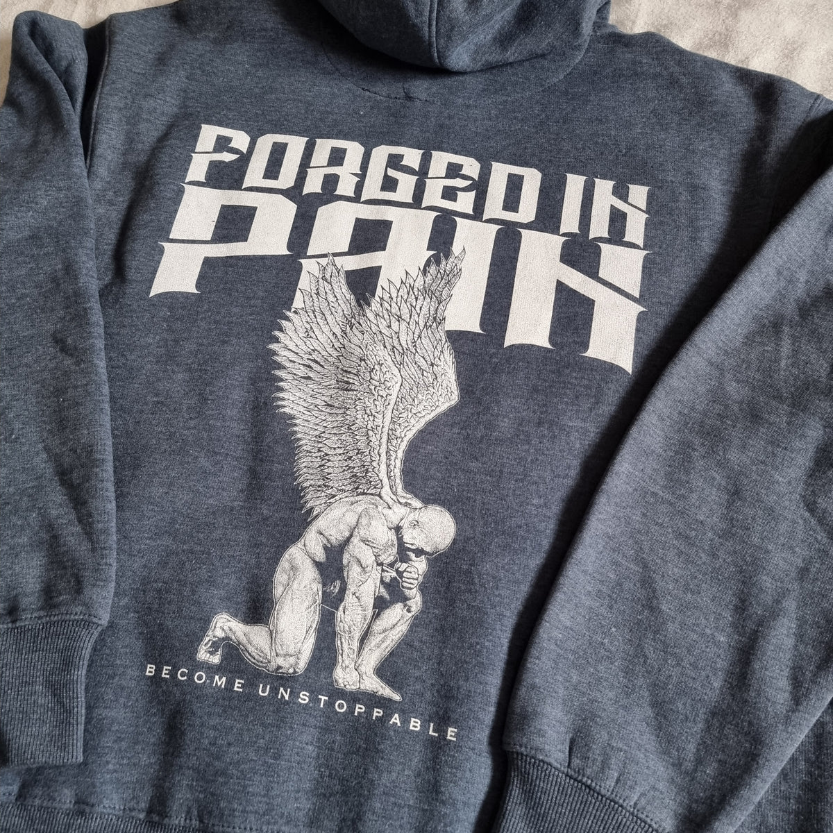Twilight Ultimate Supersoft "FORGED IN PAIN" - Zip through Hoodie