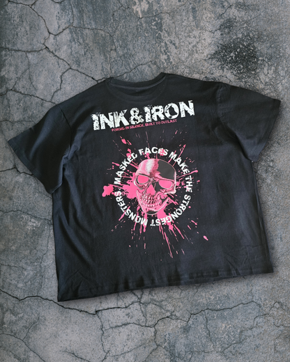 MONSTER OVERSIZE TEE - INK&IRON X MASKEDMONSTER
