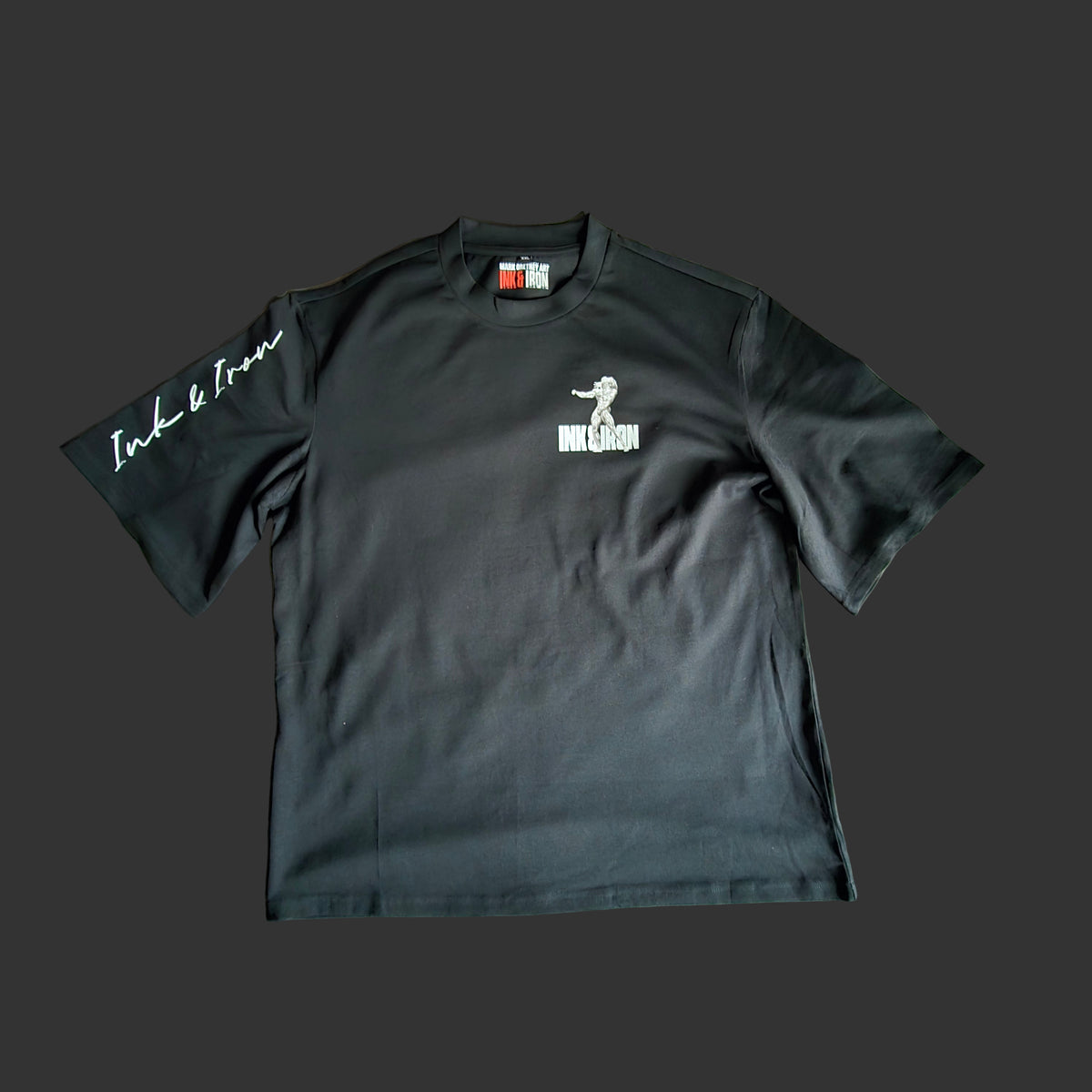 TITAN TEE - ETCHED IN IRON | Black or White