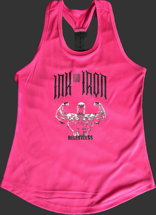 Relentless Performance Vest – Electric Pink