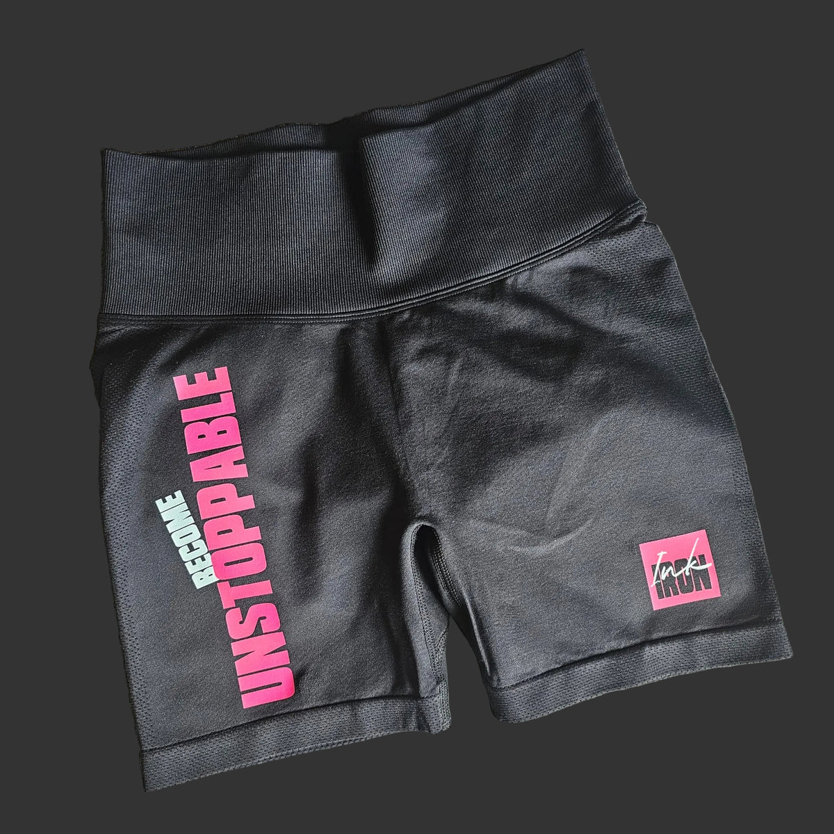 SCRUNCH PERFORMANCE SHORTS "FORGED NOT GIVEN"