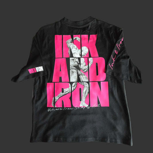 ELECTRIC PINK INK - TITAN TEE