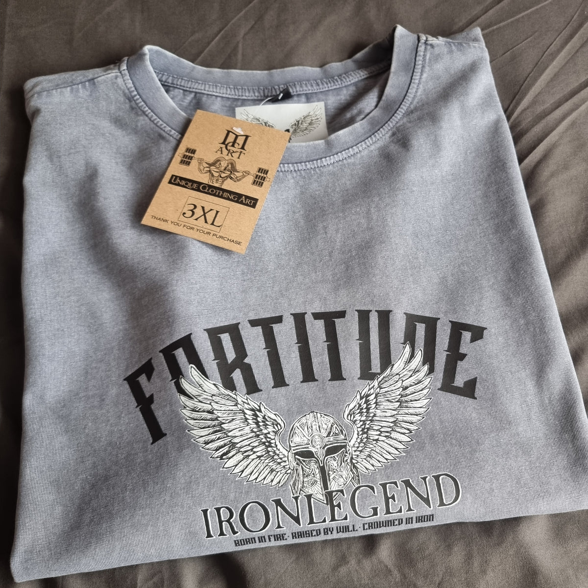 DESTINED TO RISE ATLAS ACIDWASH OVERSIZE T-SHIRT
