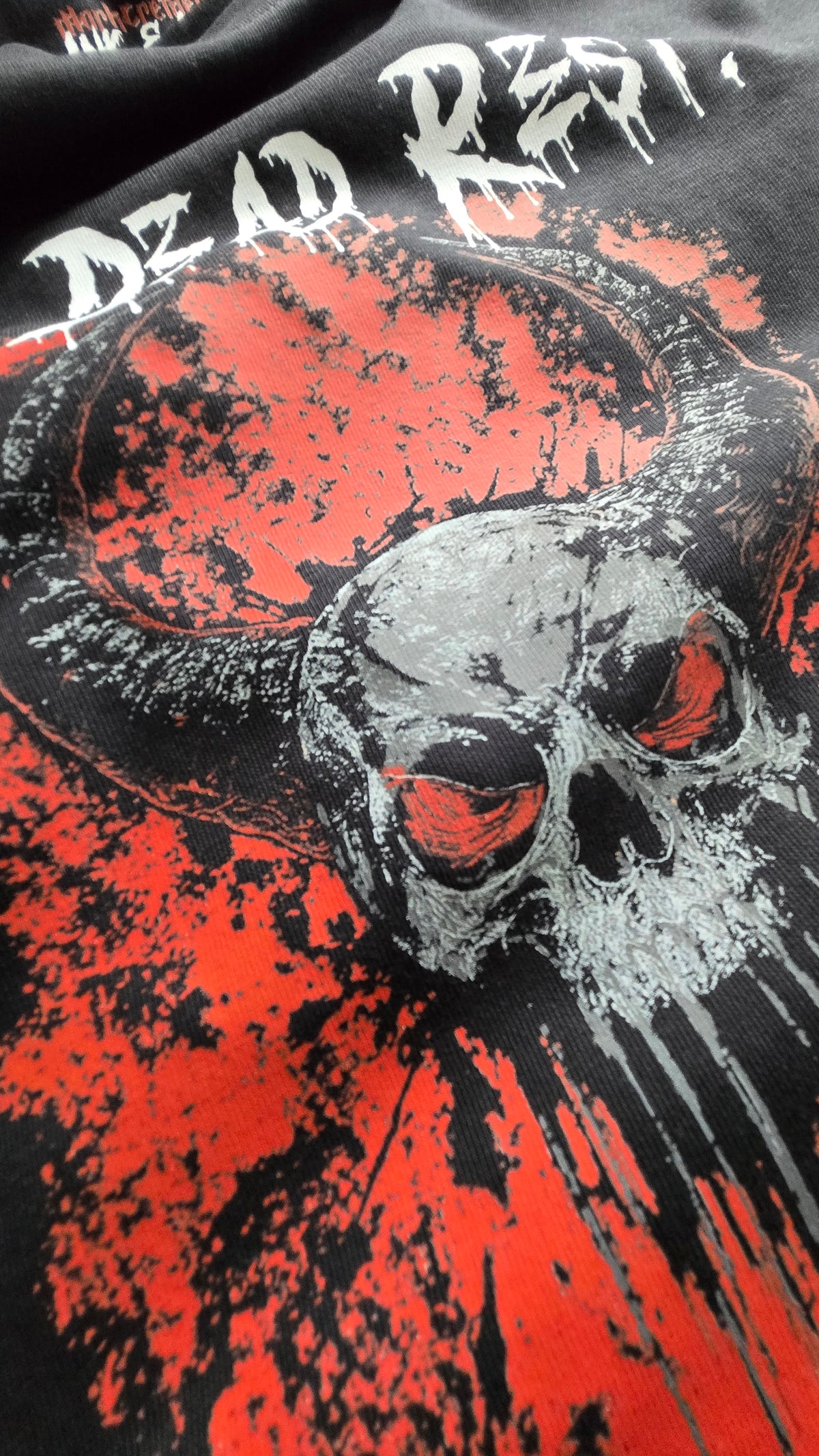 💀LEGEND EDITION💀 THE DEAD REST. WE RISE. - OVERSIZE TEE