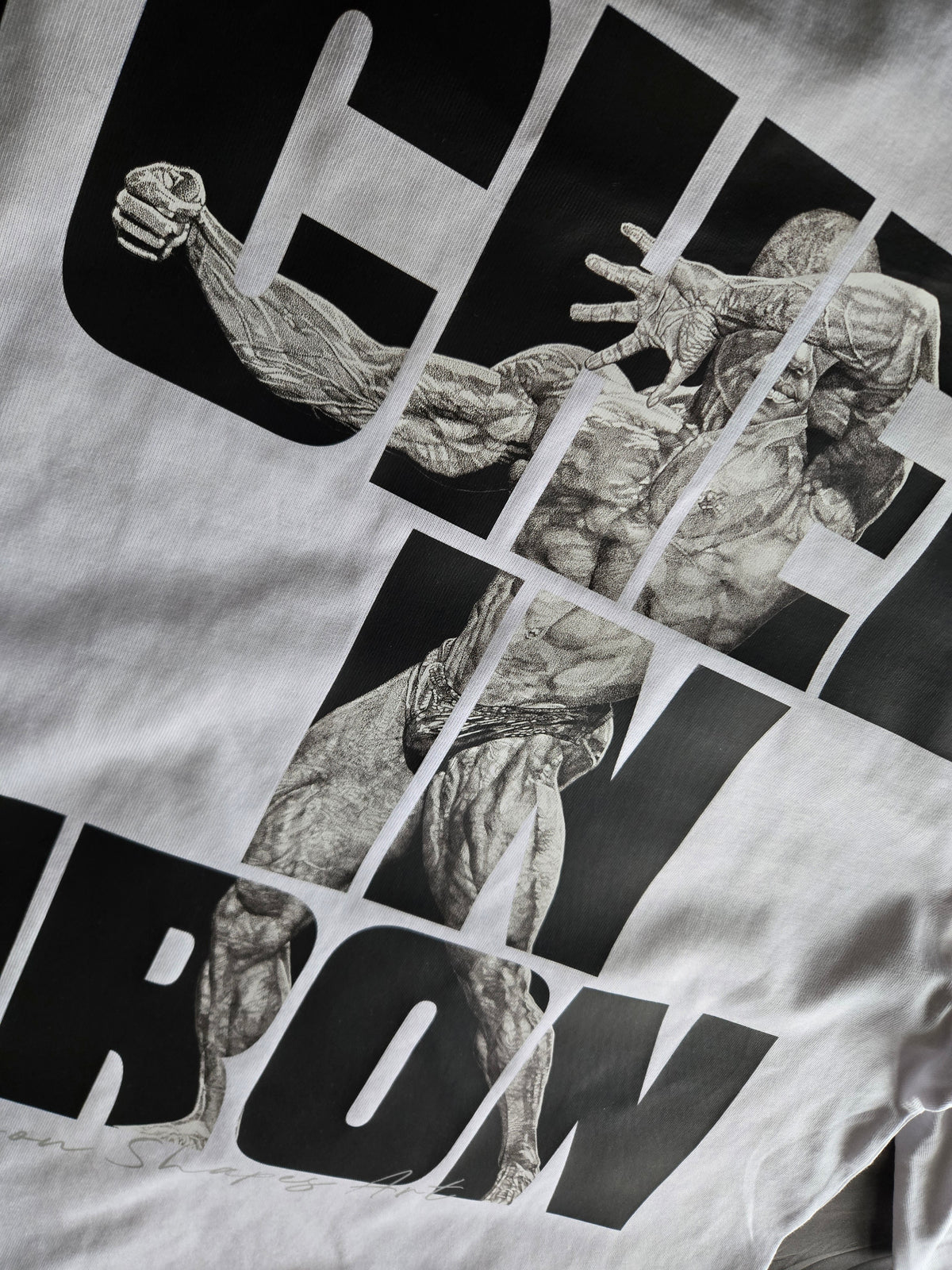 TITAN TEE - ETCHED IN IRON | Black or White