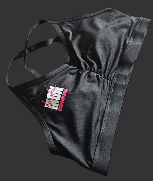 SCRUNCH PERFORMANCE BRA "FORGED NOT GIVEN"