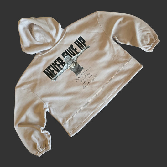 SOPRO CROP HEAVY HOODIE STONE or BLACK
