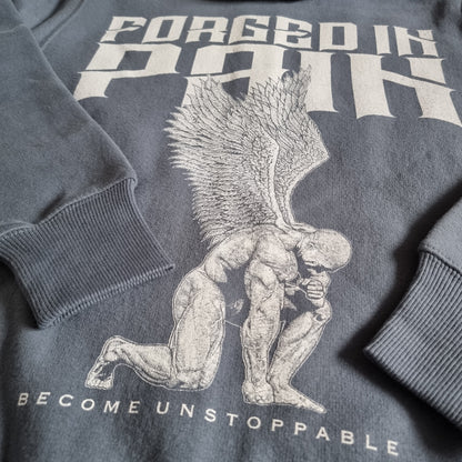 Ocean Ultimate Supersoft "FORGED IN PAIN" - Zip Hoodie