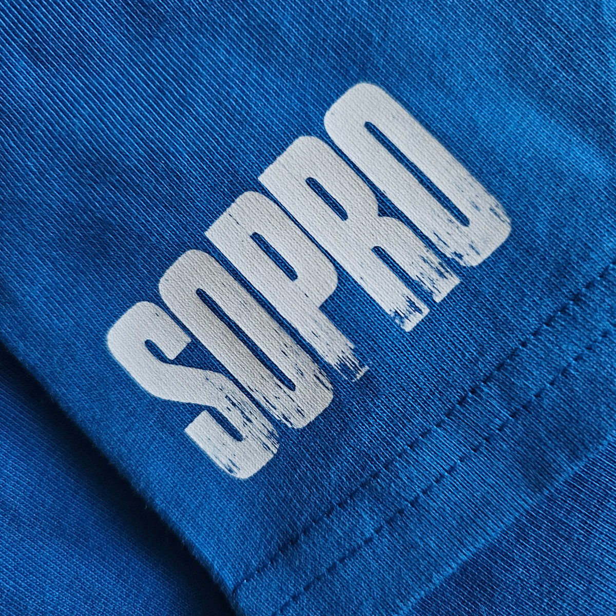 SOPRO OVERSIZE COBALT T-SHIRT