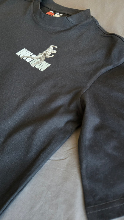 TITAN TEE - INK & IRON | BLACK