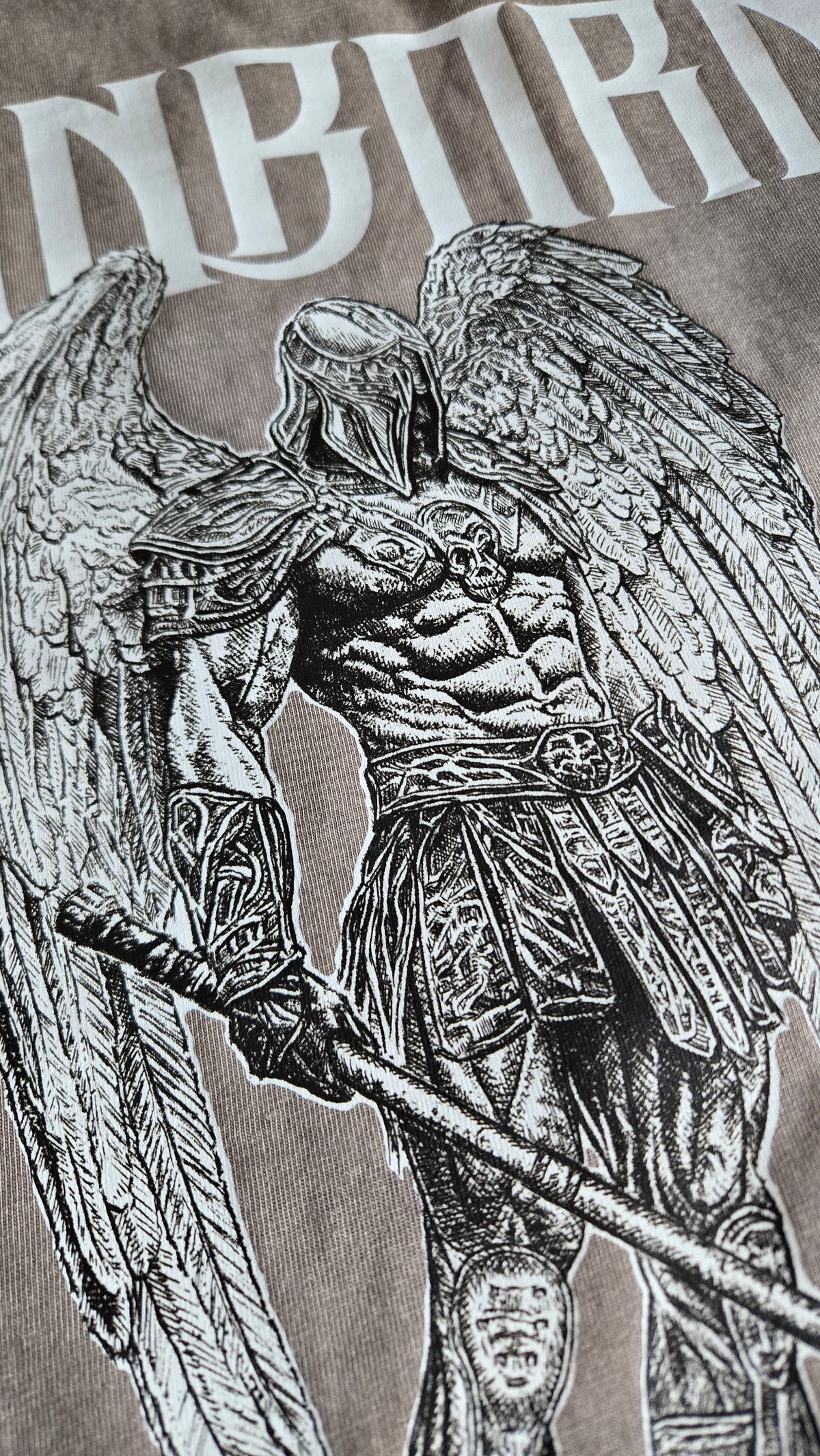 IRONBORN GRANITE ACIDWASH OVERSIZE T-SHIRT